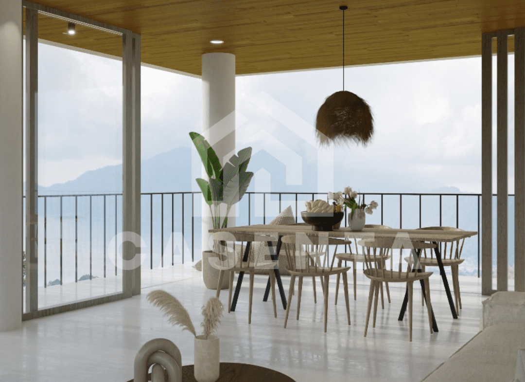 villa with view in kintamani bali