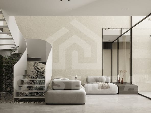 Modern 2 Bedroom Villa in an Uluwatu Riverside Complex. Modern minimal design with classy interior