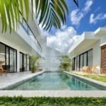 Spacious outdoor space inside stunning 3 bedroom villa in Seminyak