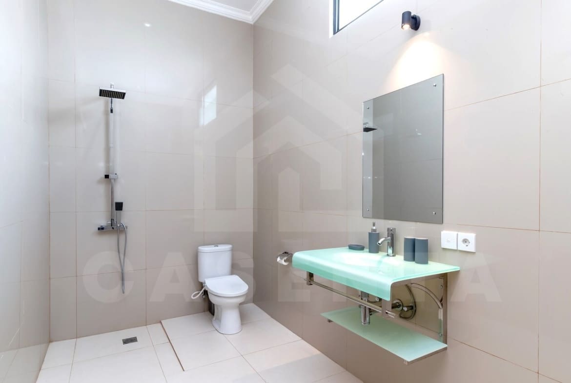 Bathroom inside beautiful 3 bedroom in Ubud