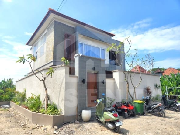 Facade of charming 3 bedroom family villa in Sanur