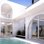 Outdoor area inside admirable 2 bedroom villa in Tumbak Bayuh