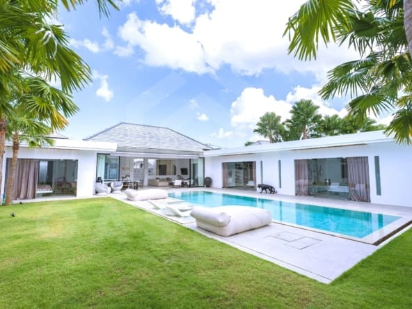 Outdoor area inside 4 bedroom villa in Berawa