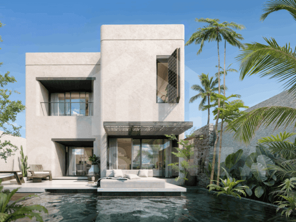 Facade of an appealing 1 bedroom villa in Uluwatu