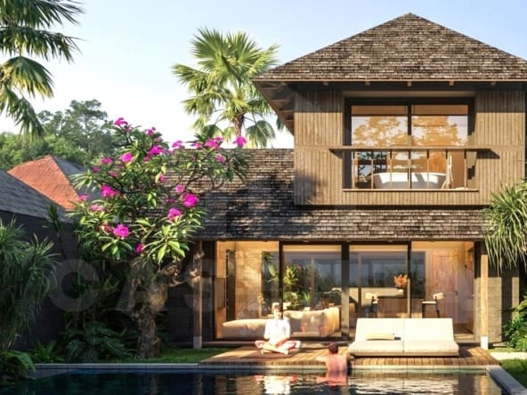 Outdoor area in 2 bedroom authentic Bali villa in Ungasan