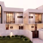 Facade of beautiful 4 bedroom villa in Cemagi