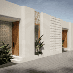 Facade of convenient 2 bedroom villa in Tumbak Bayuh